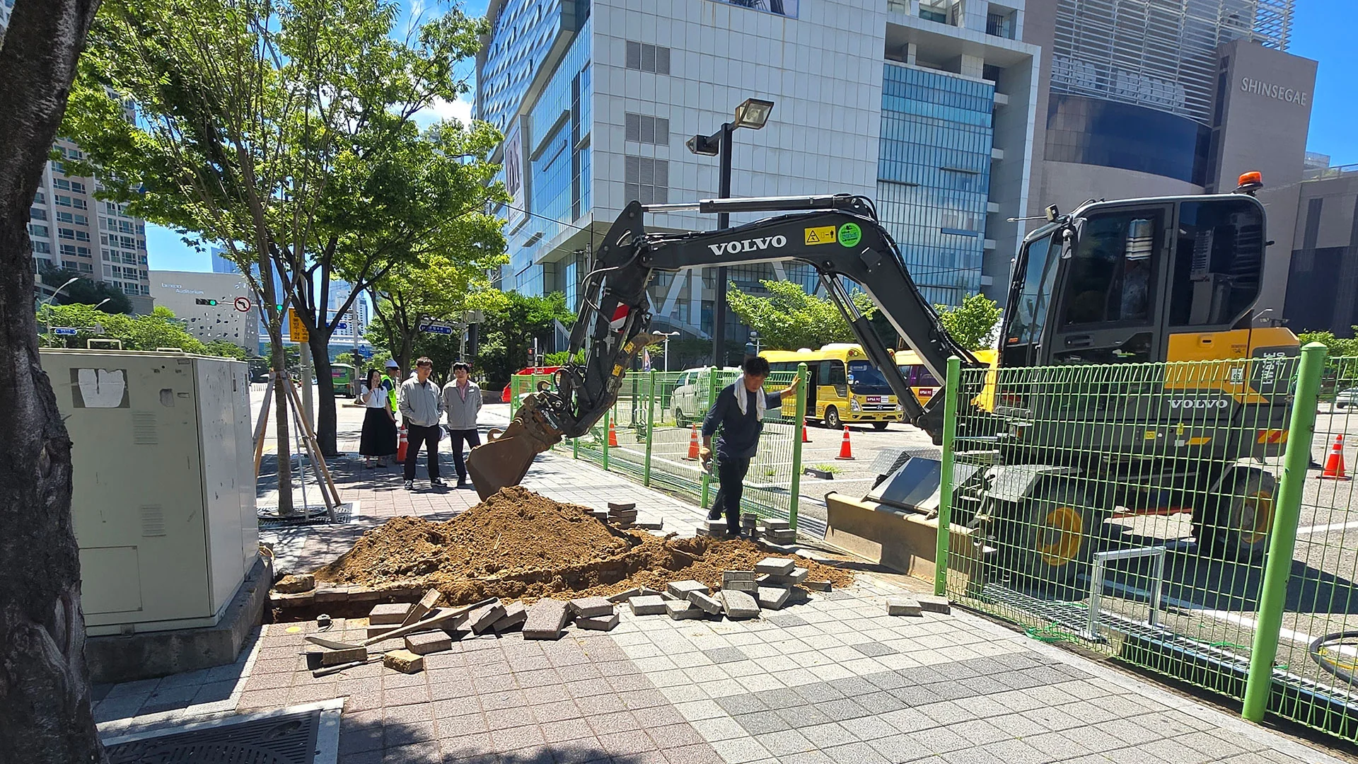 부산 해운대 신세계 3000kW 임시수변전 사진 8