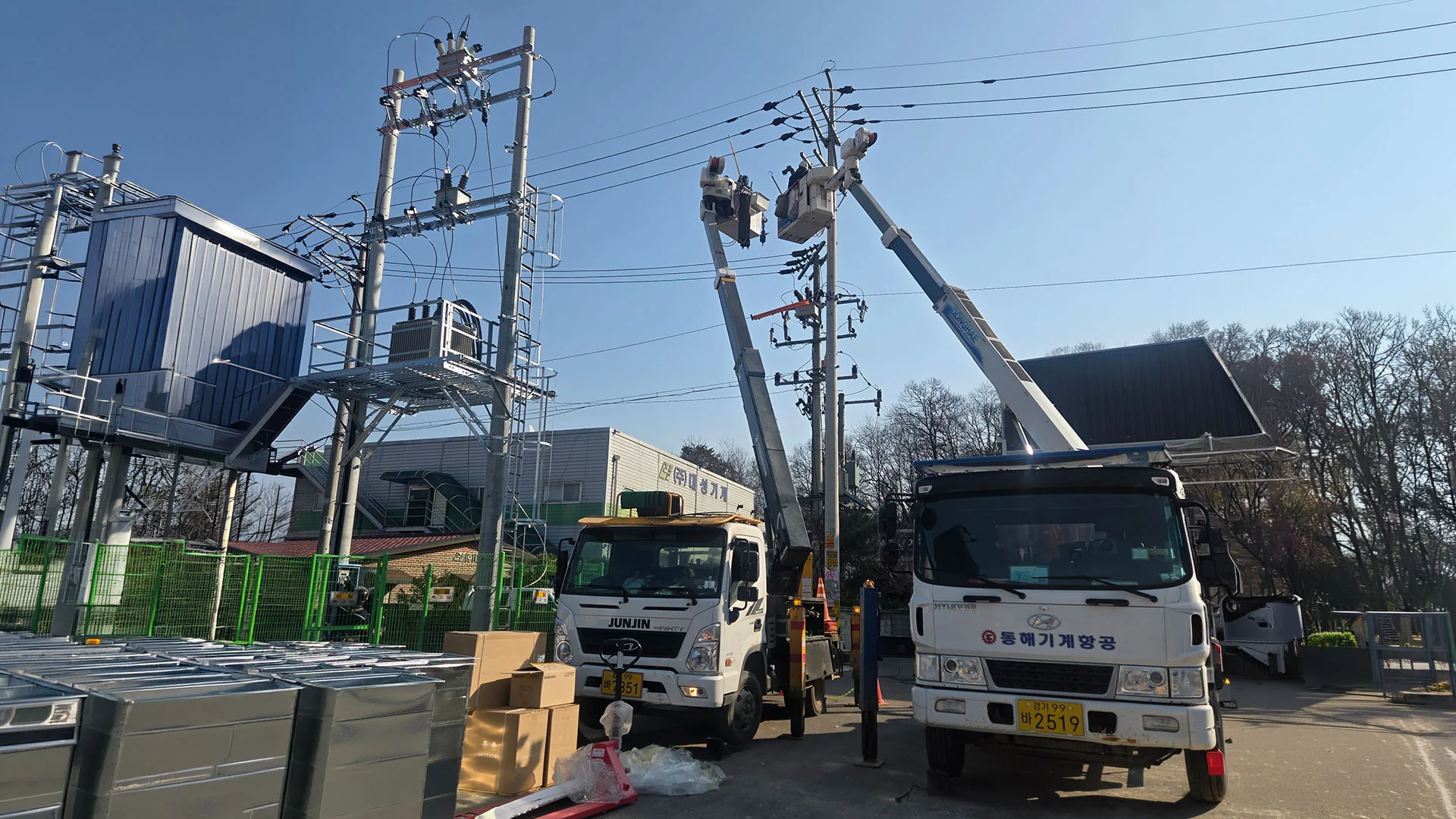 화성 LCM 테크놀로지 600kW H주 수변전 사진 6