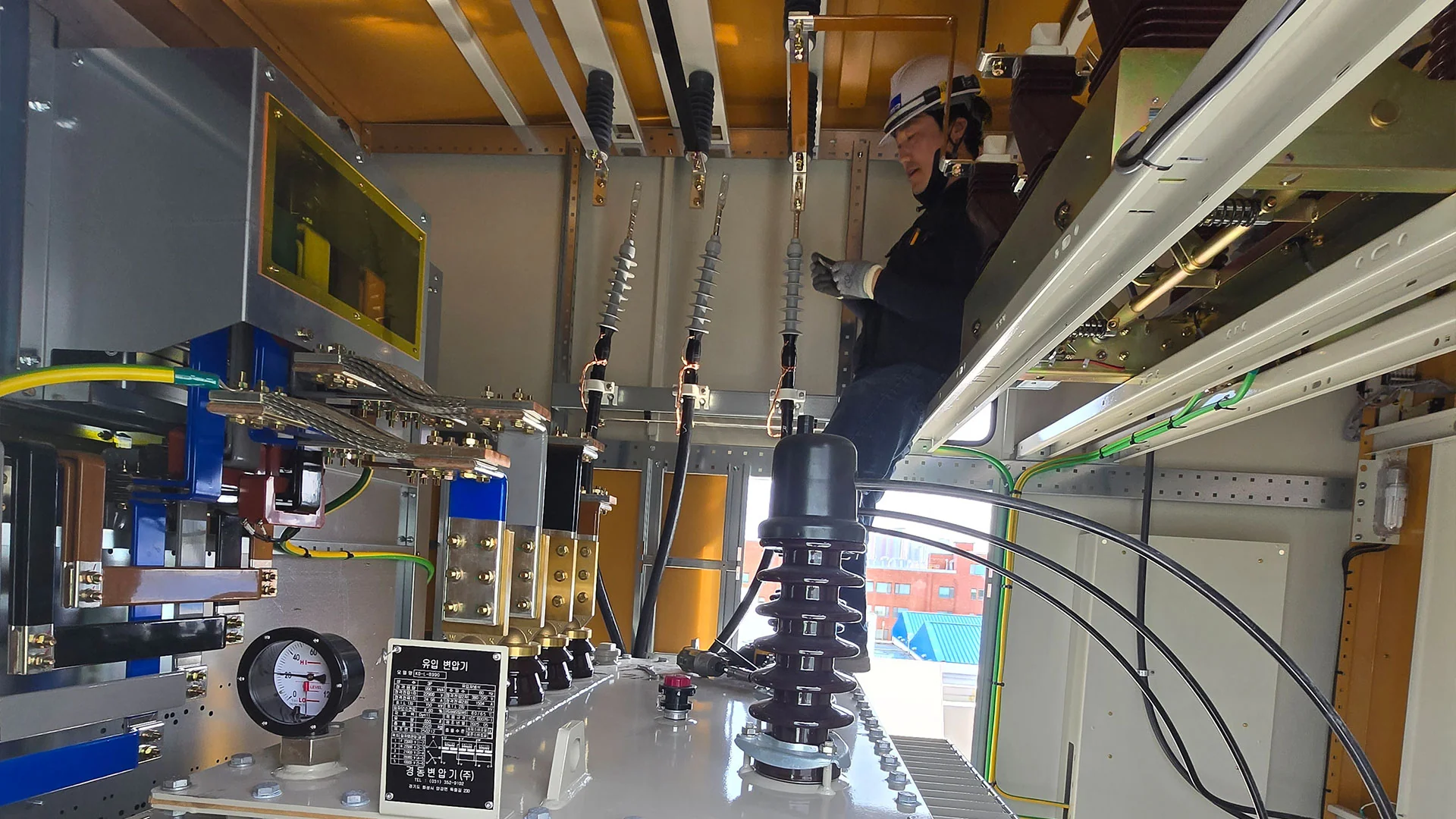수원 인커스 영동공장 950kW 수변전설비 사진 4
